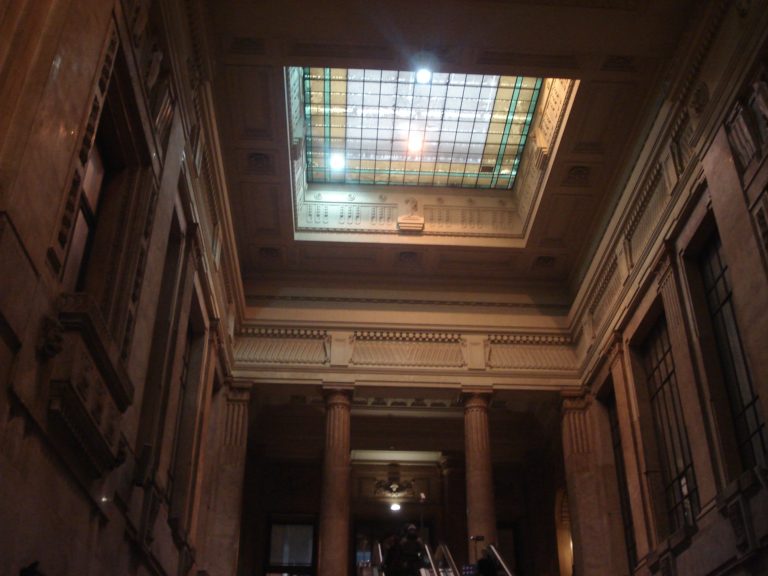 Oberlicht - Vor der Reinigung